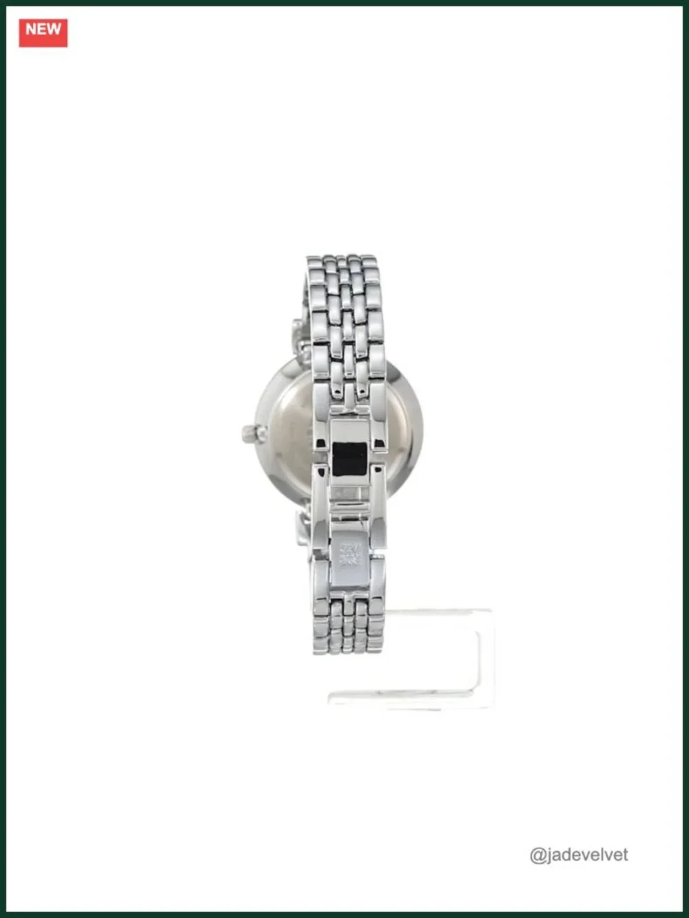 Women's Dress Watch with Crystal Accents, Japanese Quartz, Water Resistant